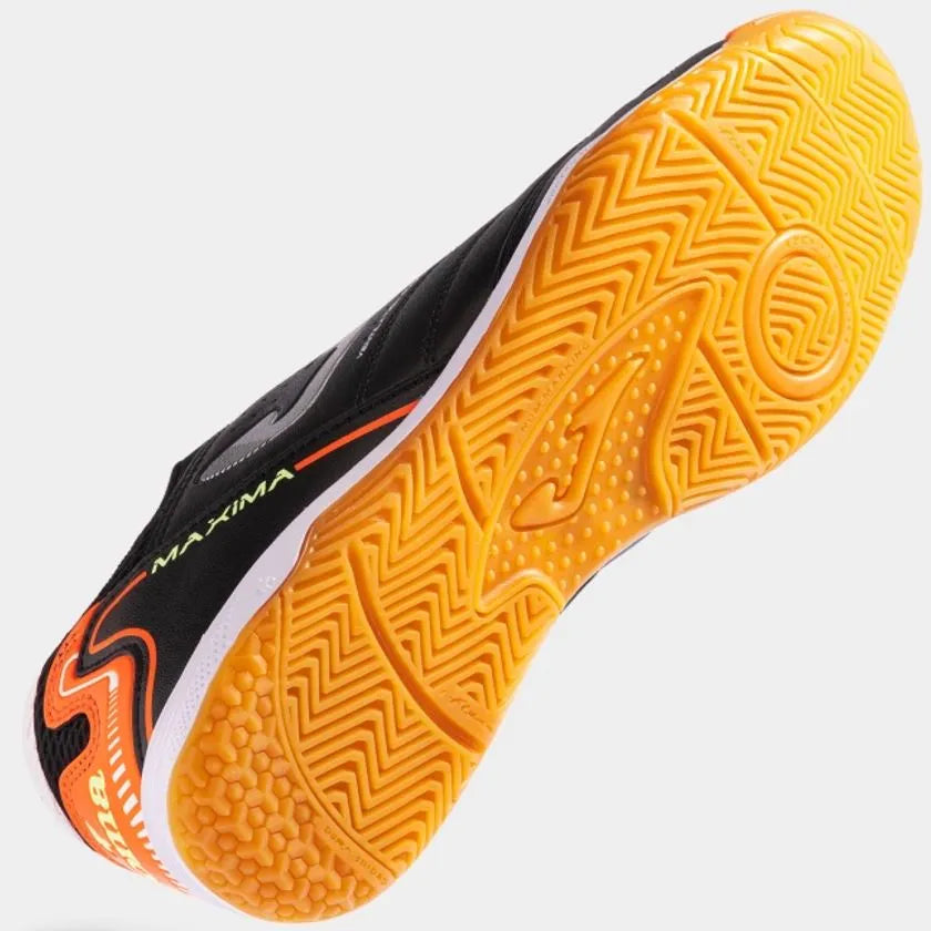 Buty halowe joma maxima czarno-pomarańczowe halowe czarne 40.5