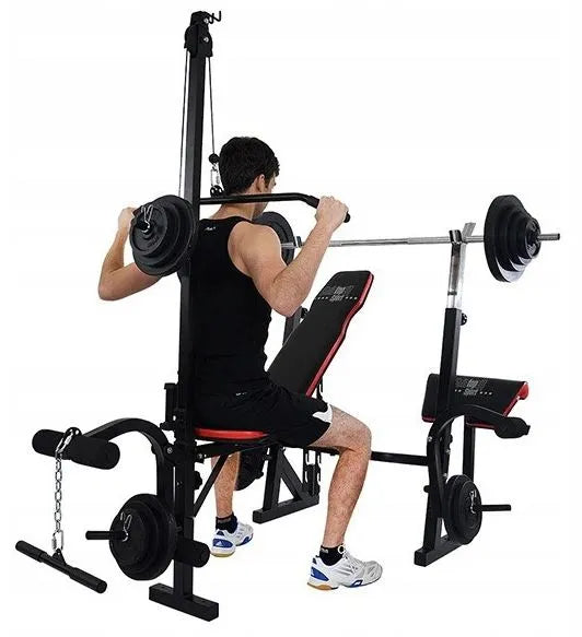 Weight Bench 7v1 Christopeit Sport® Weight Bench Power Xl Black