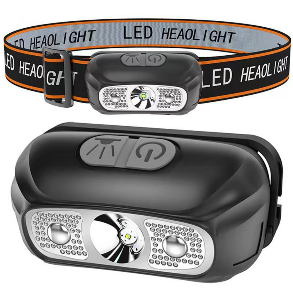 Led Headlamp Headlamp Dual Modes Usb Charging Up To 5h Operation
