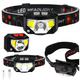 Led Headlamp Headlamp Motion Sensor 6 Lighting Modes