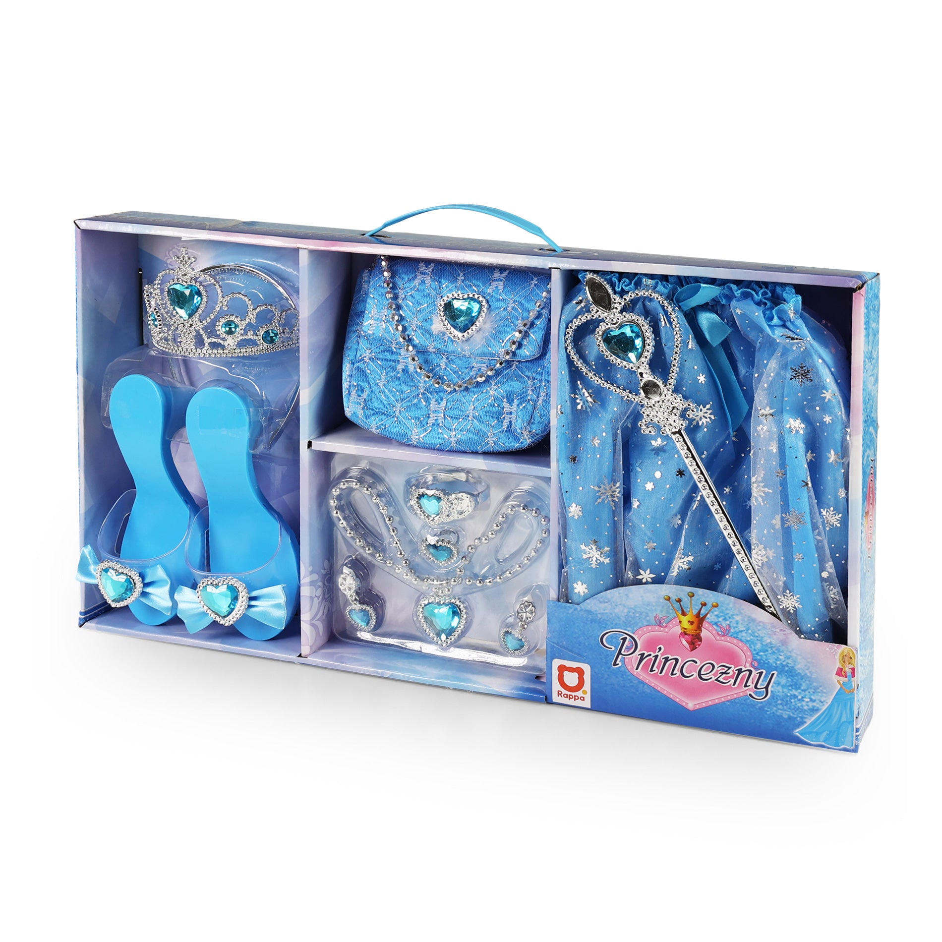 Set 8 Pezzi Princess Blu In Scatola