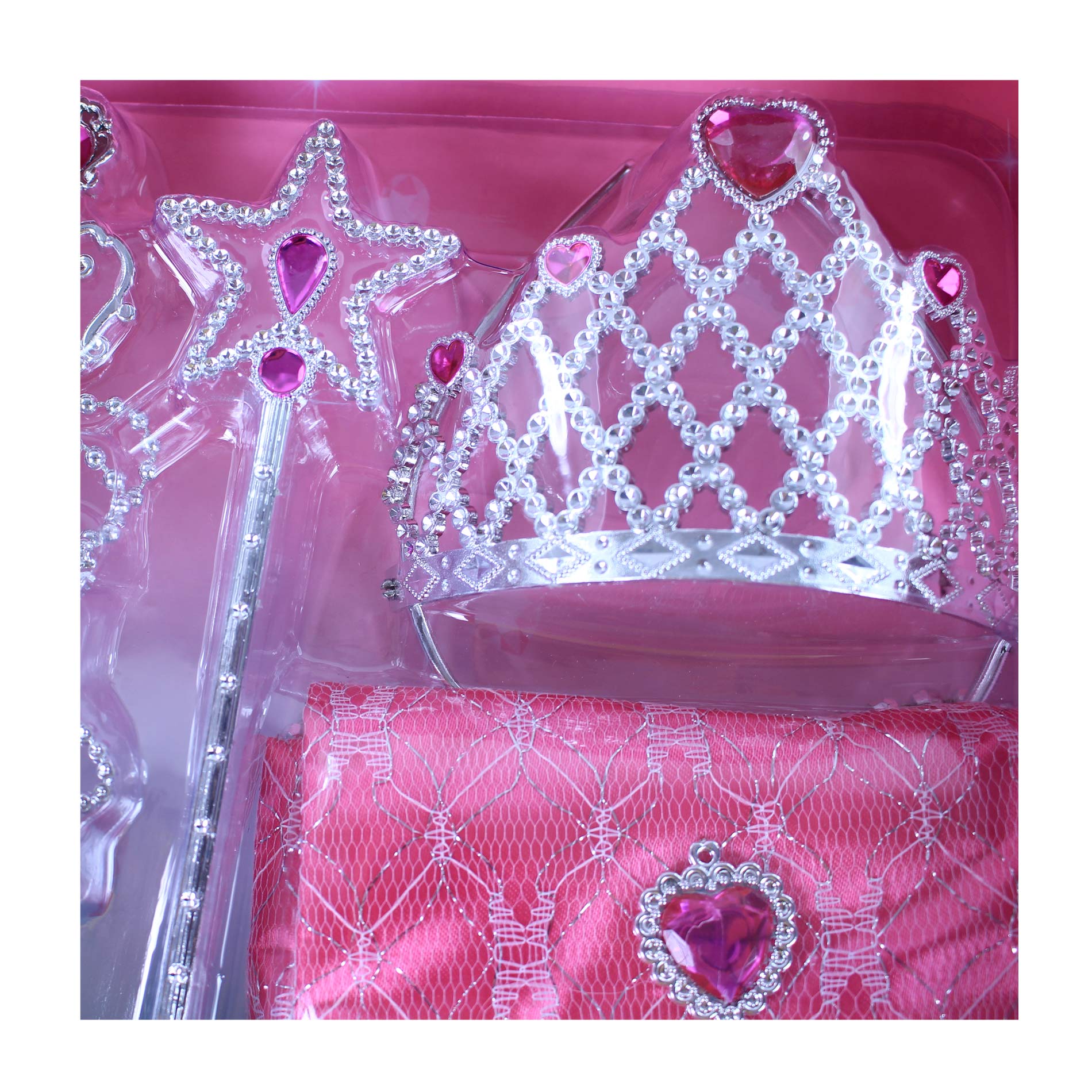 Princess Set With Handbag Pink