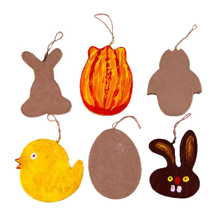 Craft Easter Ornaments From Papier-mâché