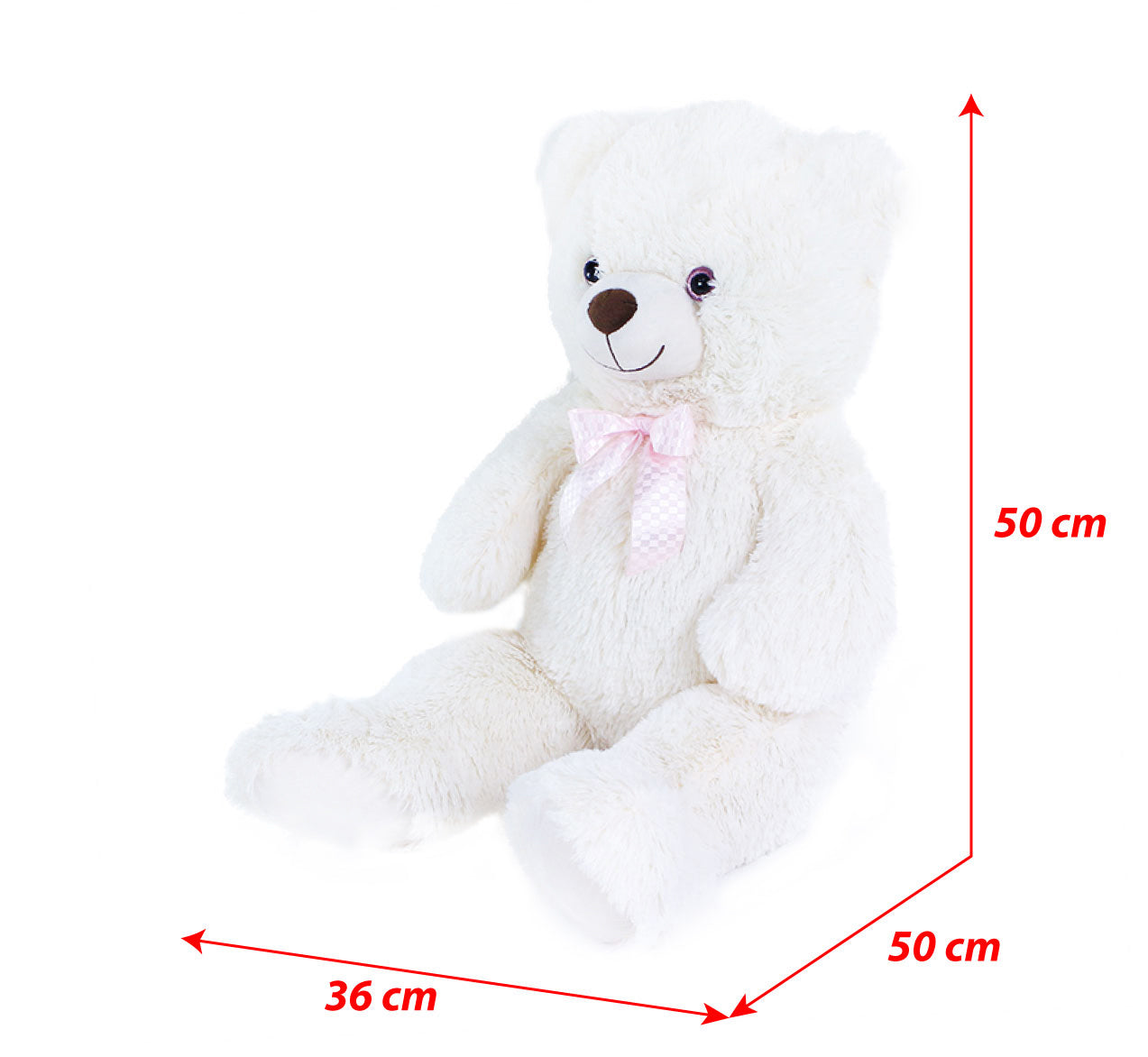 Big Teddy Bear Lily With Tag 78 Cm