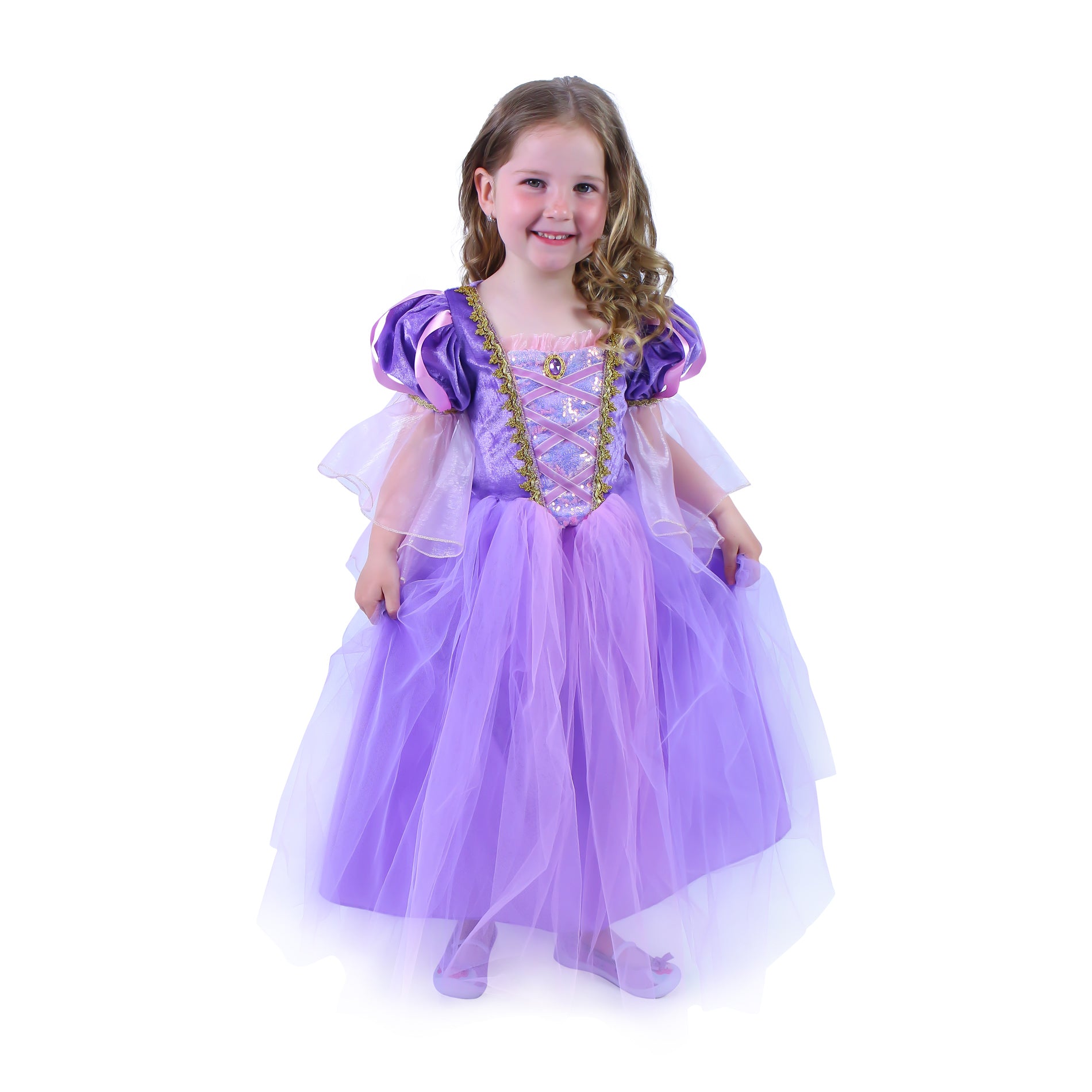 Barndräkt - Violet Princess (m)