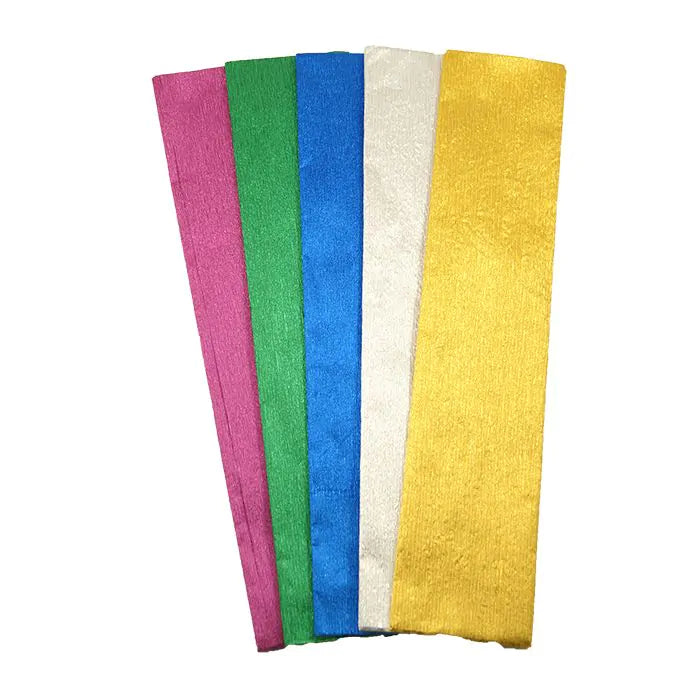 Aluminum Crepe Paper Blue