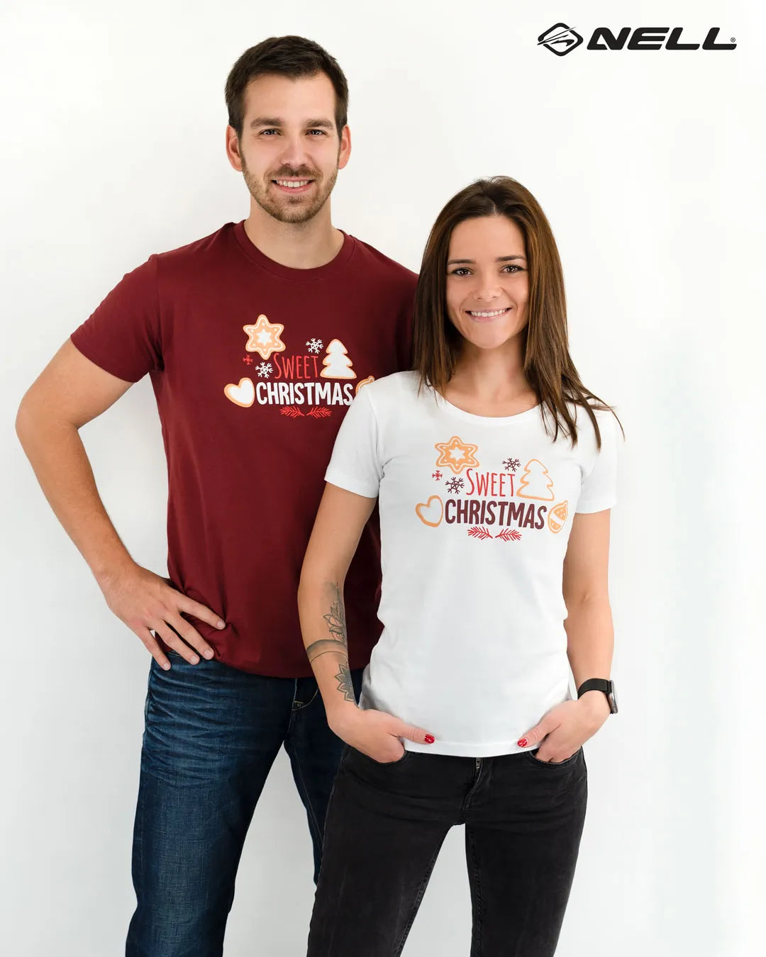 T-shirt damski Jm Sweets Biały 2xl