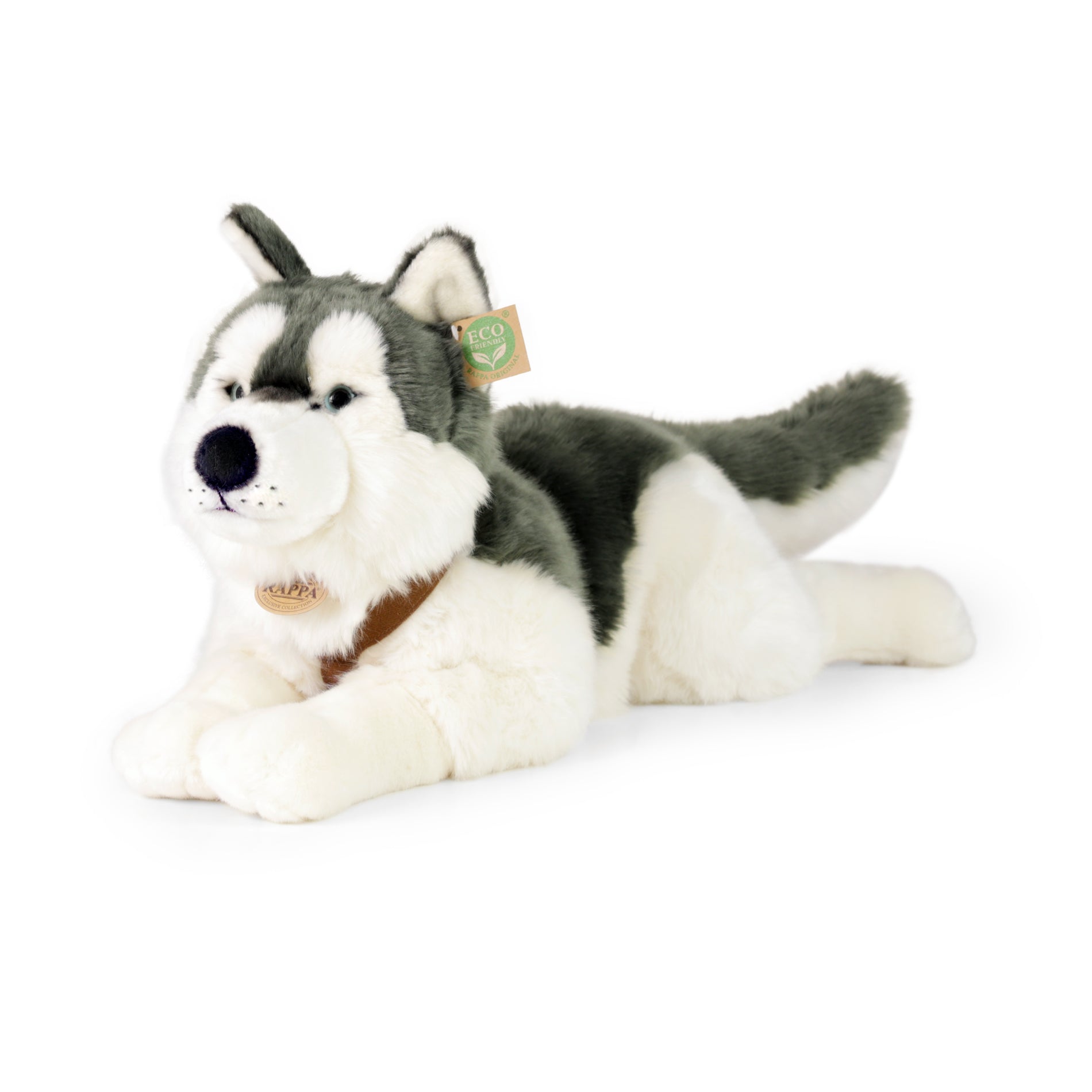 Plush Husky Le Úim 60 Cm Éicea-chairdiúil