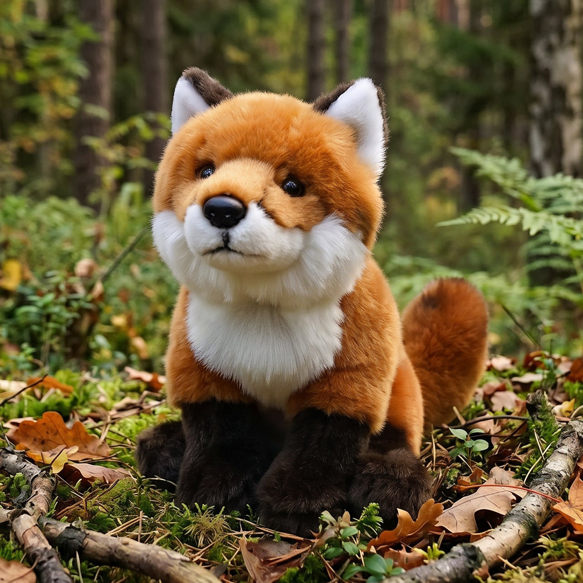 Plyšový Fox 21 cm Ekologický