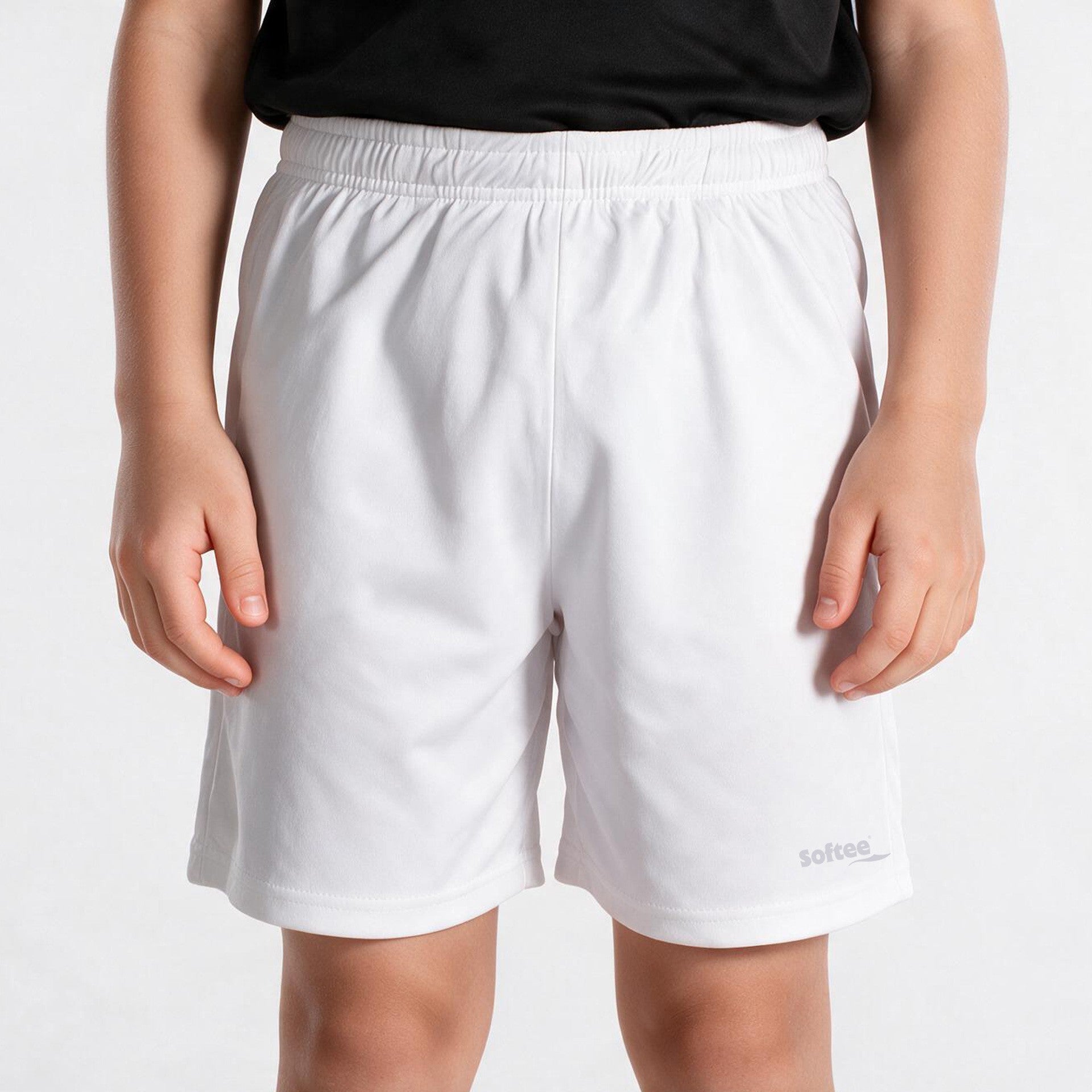 Softee Full Shorts With Pockets For Child Blanco 4 Años