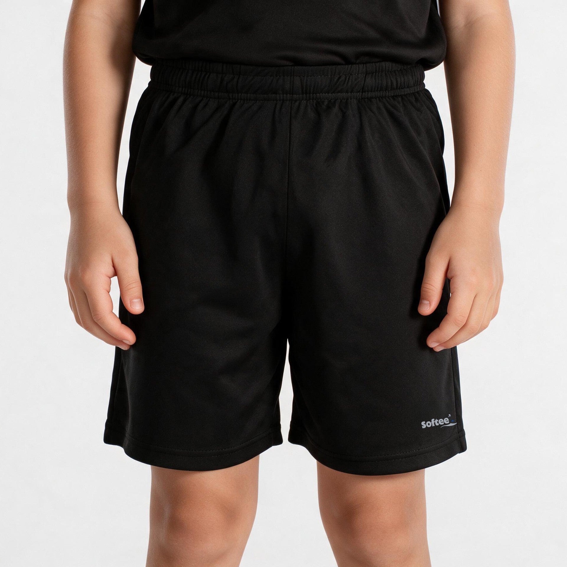 Softee Full Shorts With Pockets For Child Negro 4 Años
