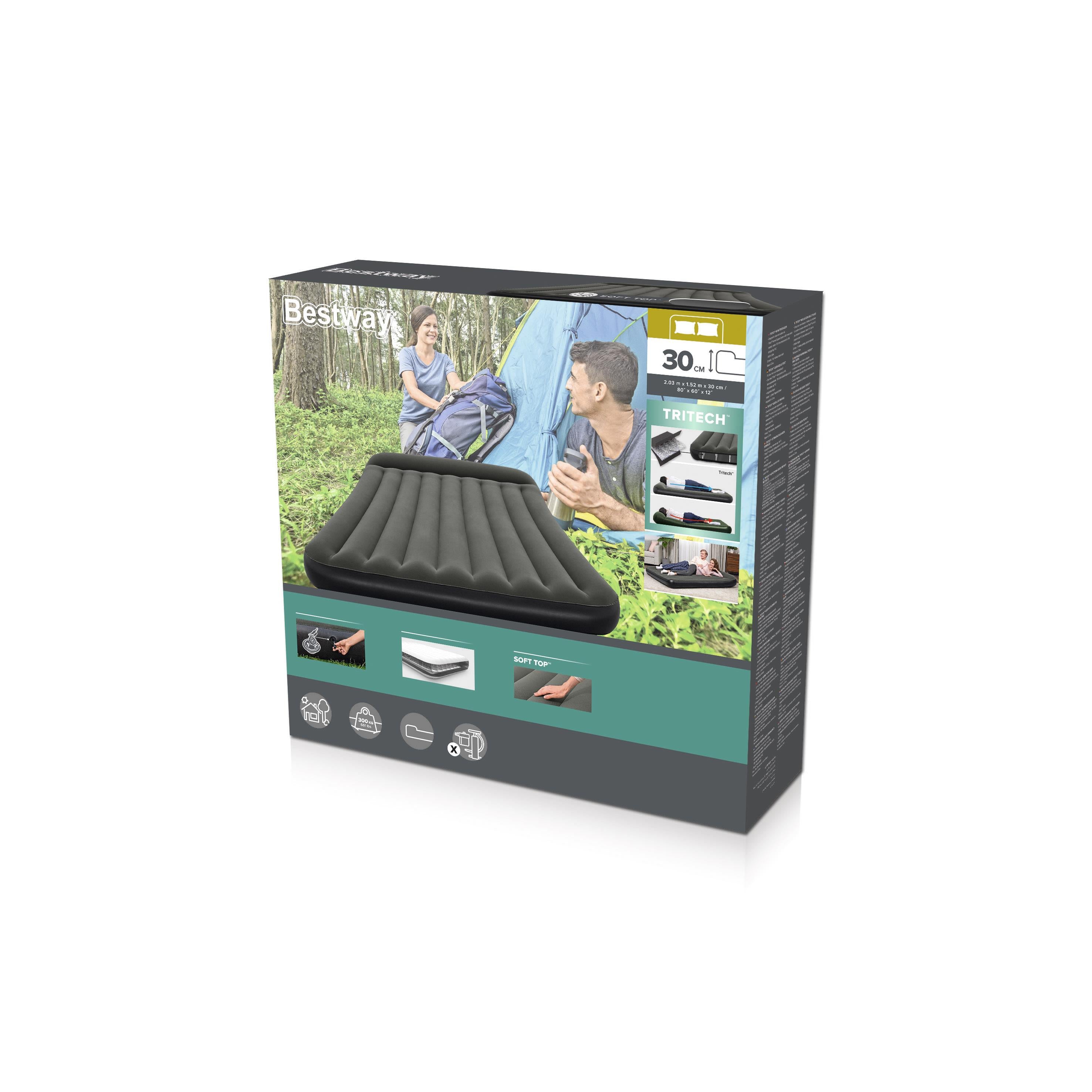 Inflatable Mattress 203 X 152 X 30 Cm Bestway 67682