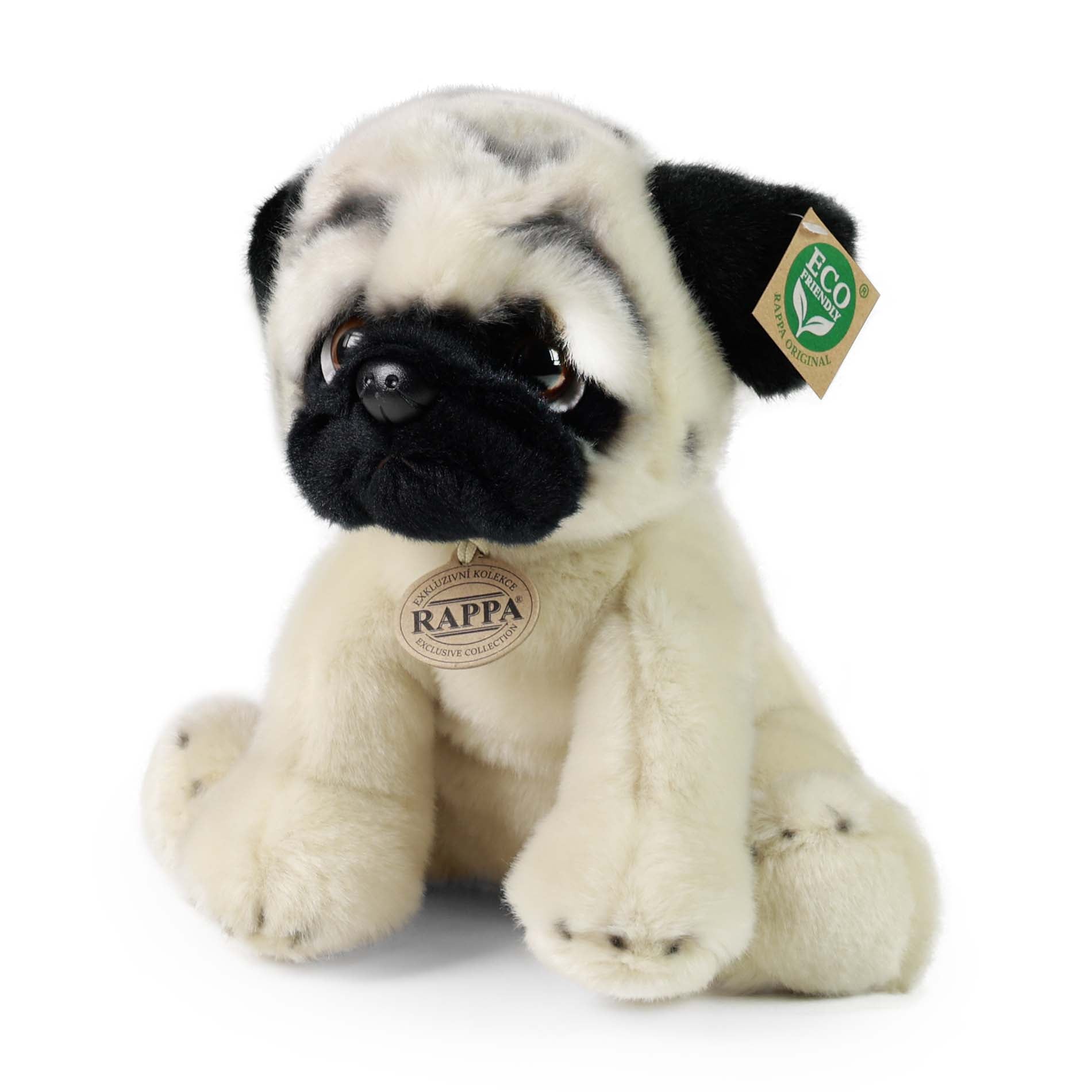Plush Pug 30 Cm Eco-friendly