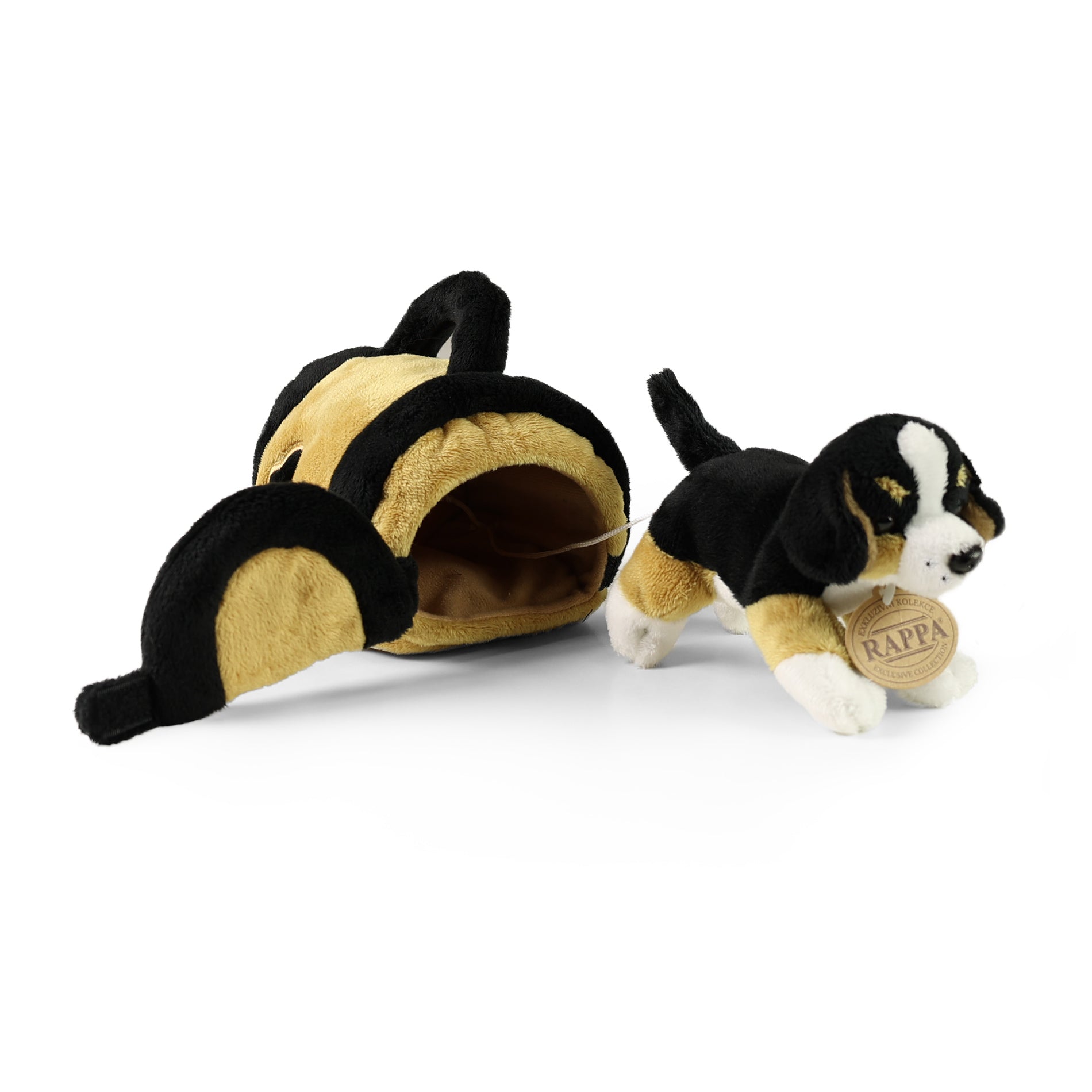 Cão Bernês de Pelúcia Com Caixa 15 Cm Eco-f
