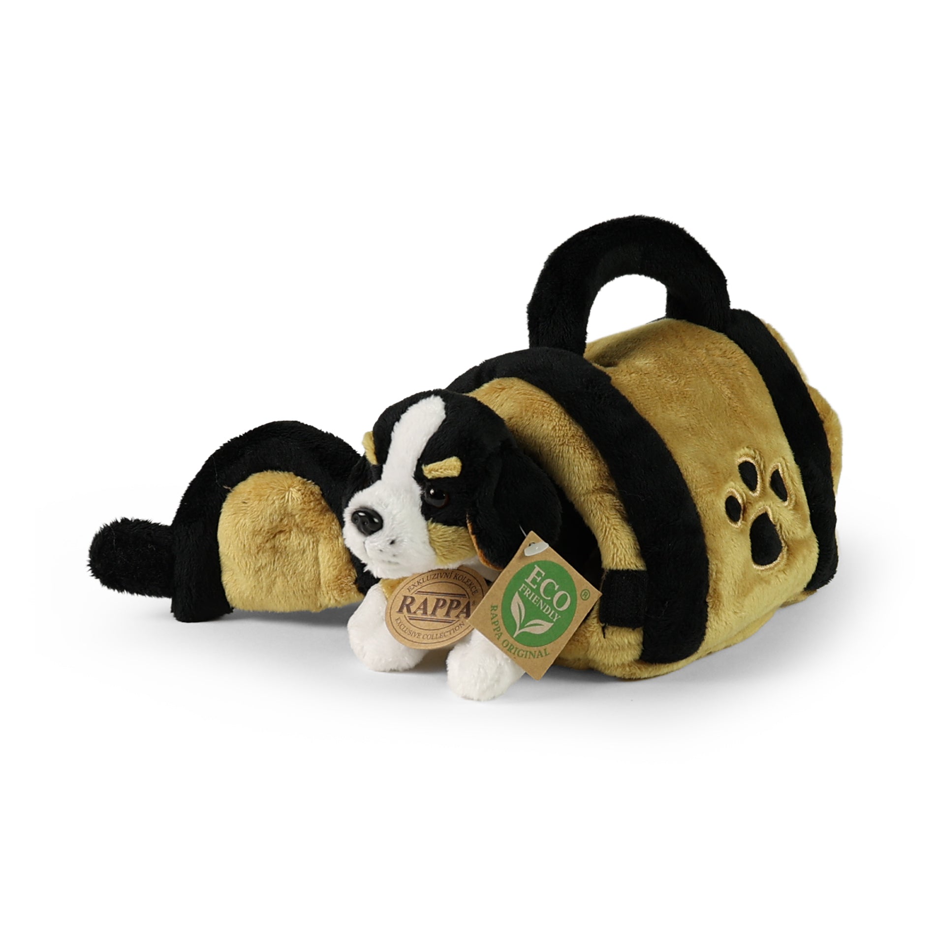Cão Bernês de Pelúcia Com Caixa 15 Cm Eco-f