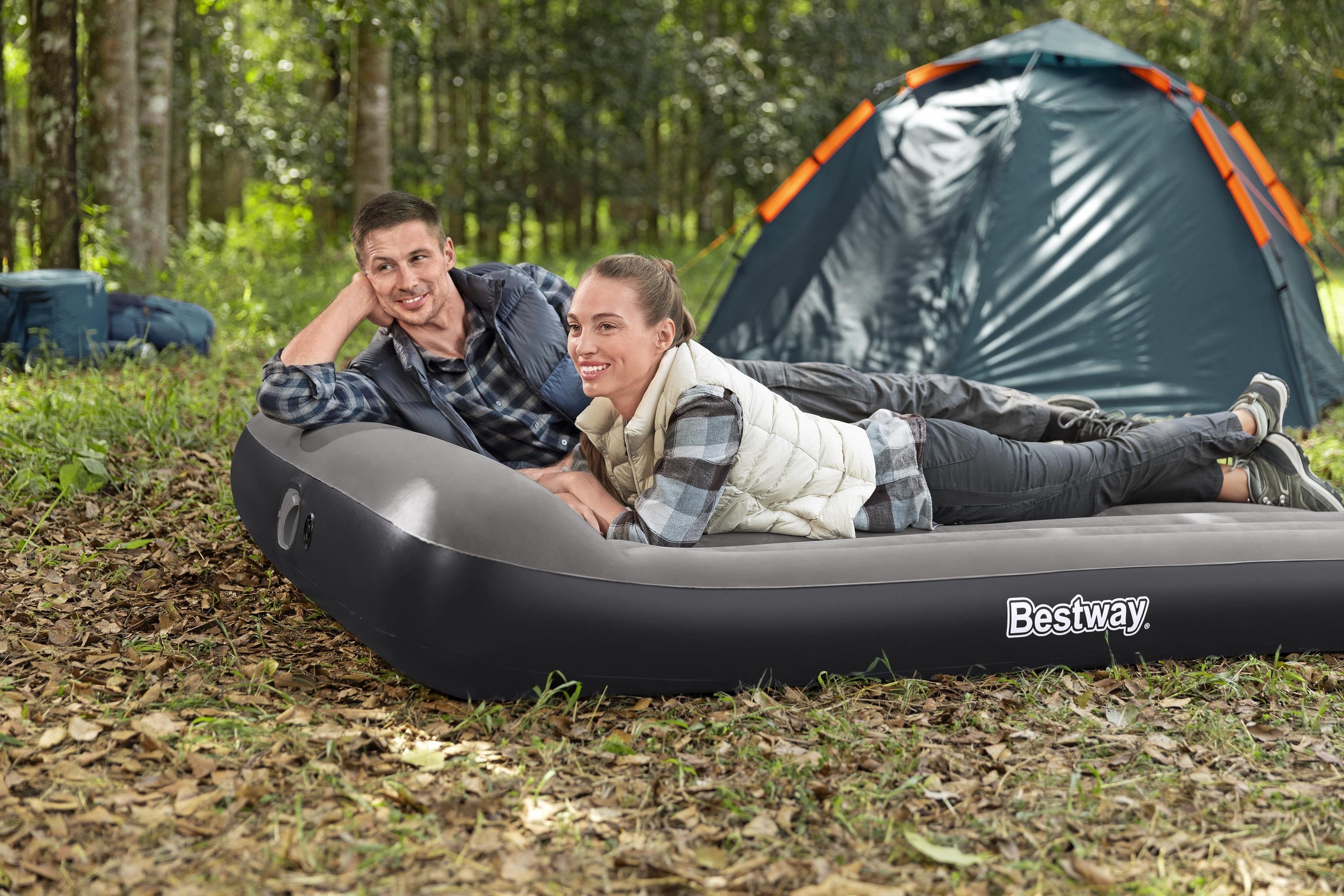 Inflatable Double Mattress 150 X 203 X 30 Cm Bestway 671bs