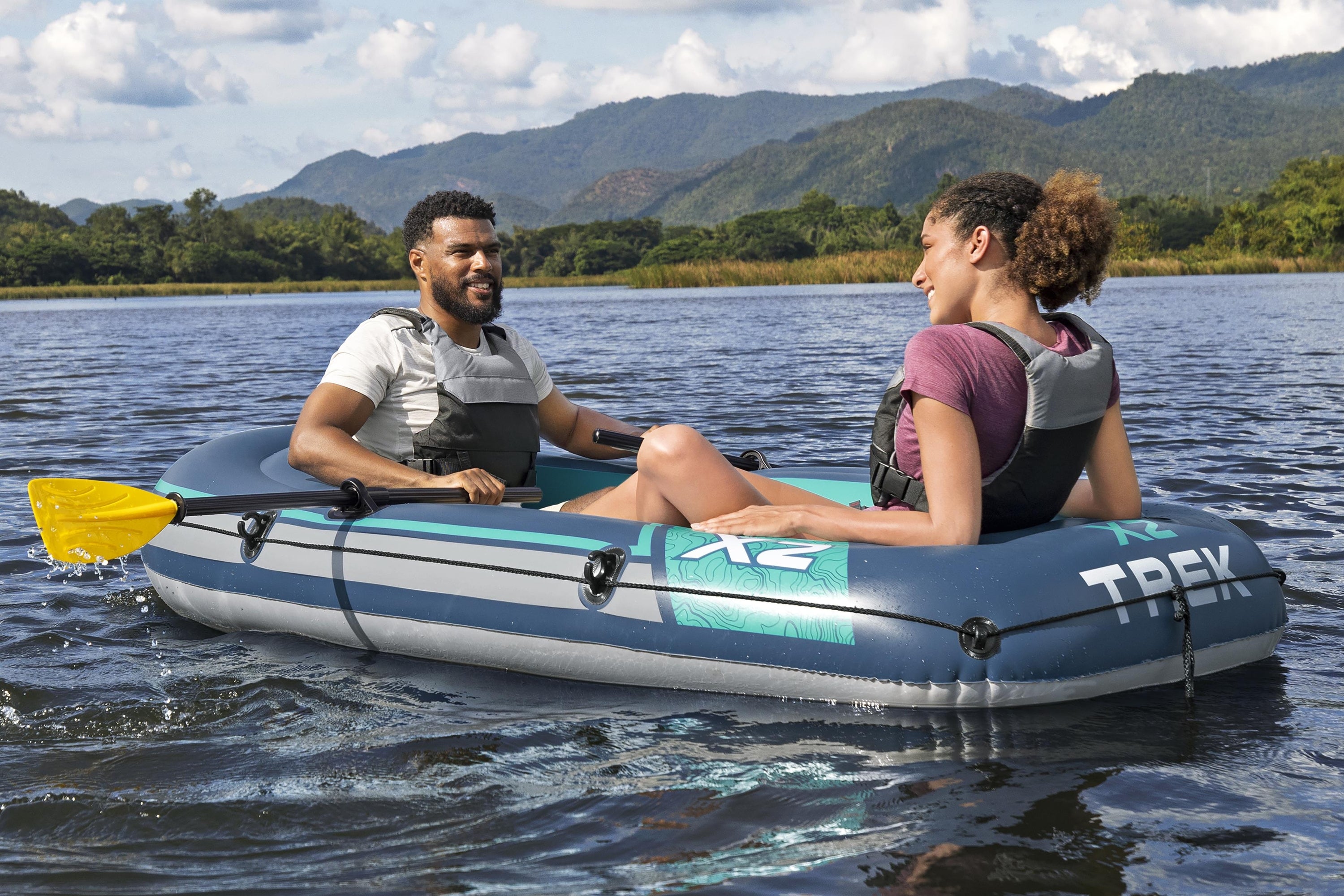 Inflatable Pontoon 232 X 118 Cm Bestway 61153