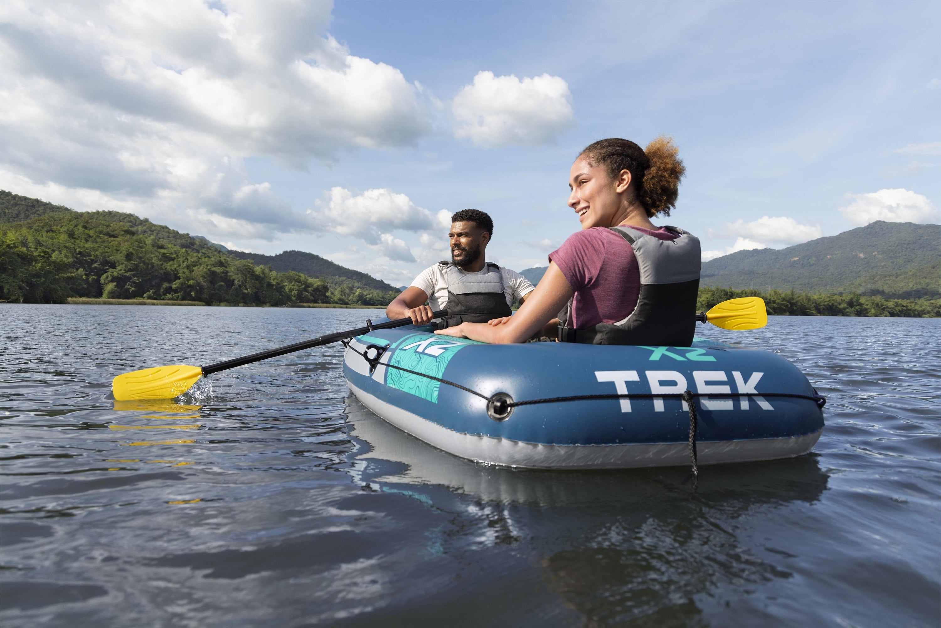 Inflatable Pontoon 232 X 118 Cm Bestway 61153