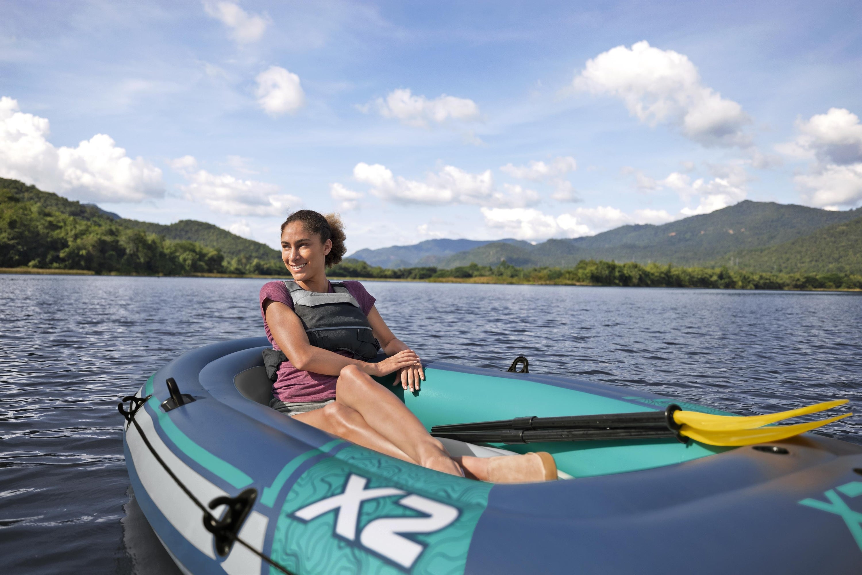 Inflatable Pontoon 232 X 118 Cm Bestway 61153