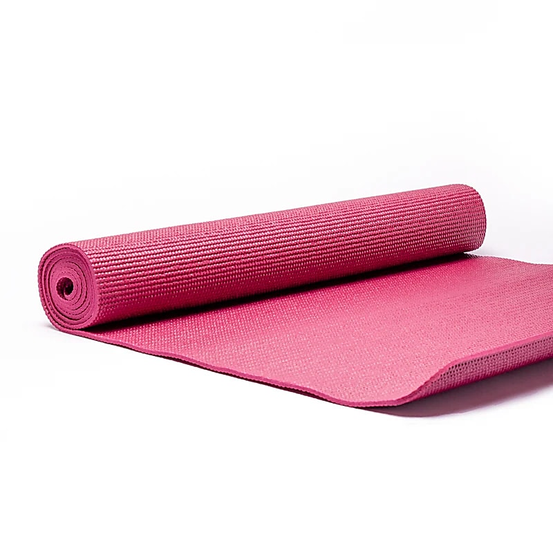 Yogi & Yogini Pvc Yogamat Głęboki Róż - 1200g; 61x183x0,5cm