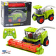 Agricultural Combine Harvester With Grain Header Remote Controlled Rc 2.4g