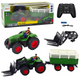 Agricultural Tractor With Trailer And Forks Remote Controlled Rc 2.4g