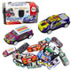 Set Of Cars In Suitcase 25 Pieces Mat With Roads
