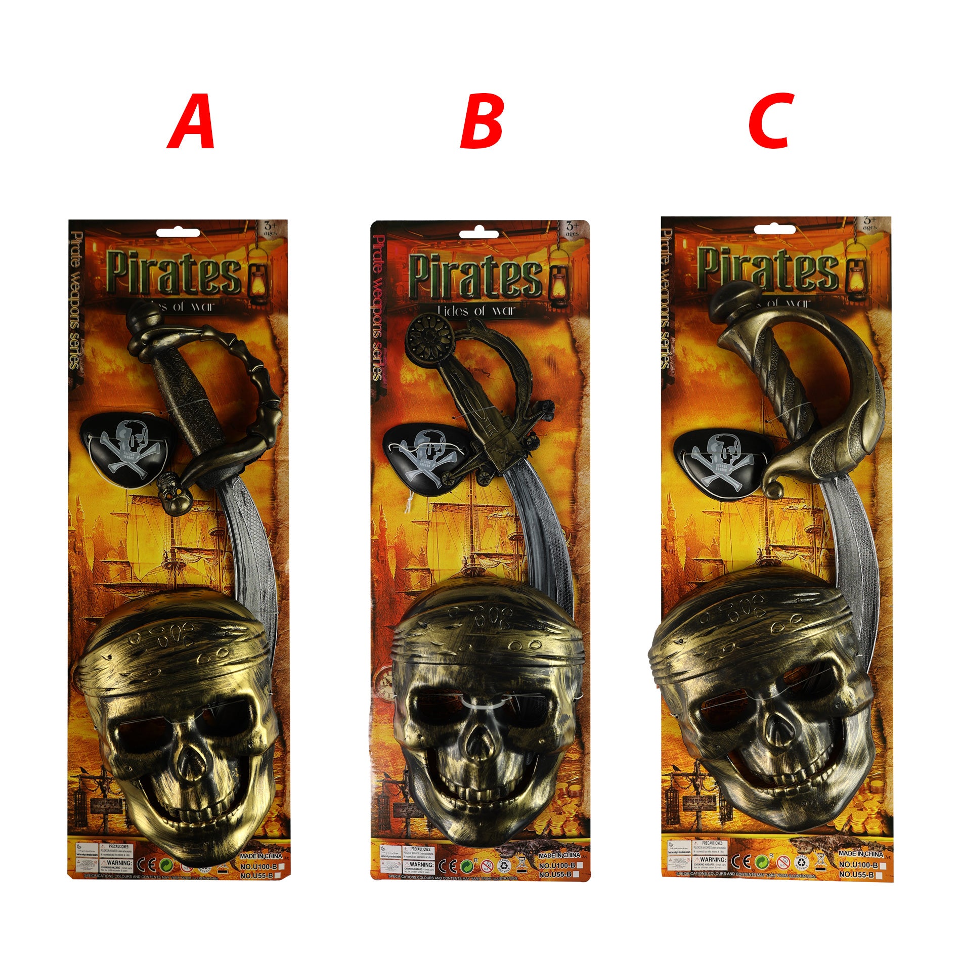 The Pirate Set With A Mask