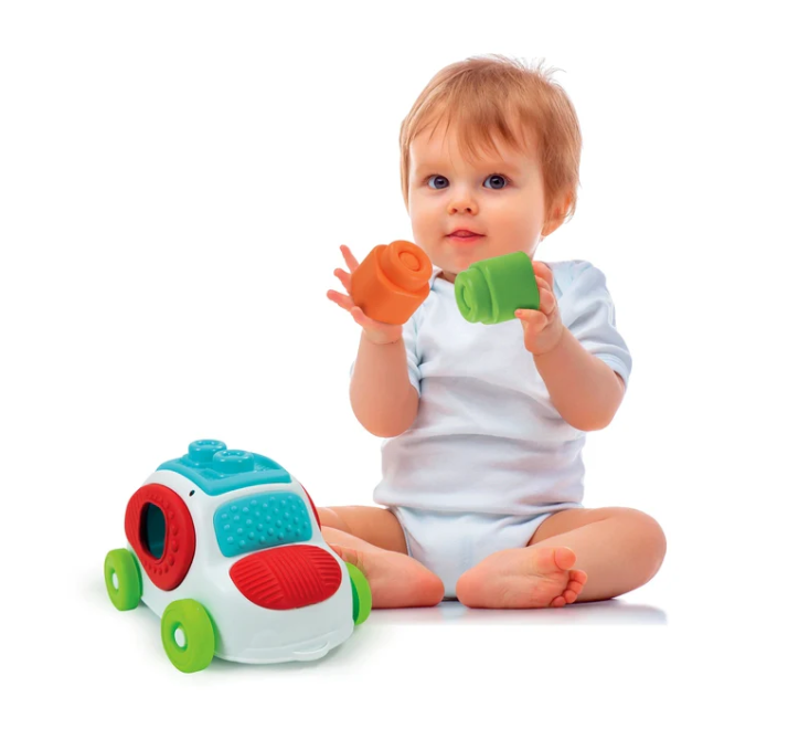 Sensory Car With Clementoni Blocks 17315