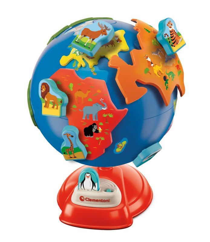 Interactive Preschooler's Globe Polish Language Clementoni 50757
