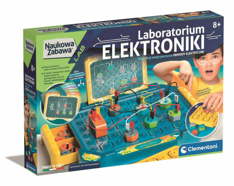 Science Fun Electronics Laboratory Polish Language Clementoni 50727
