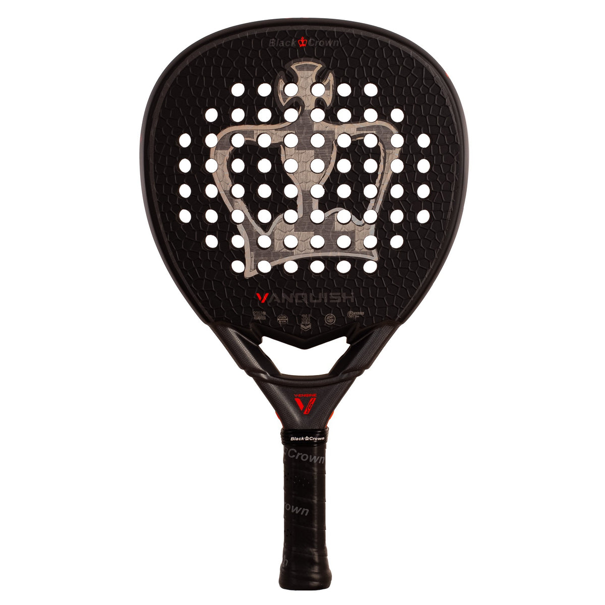 Raquete Padel Black Crown Vanquish Único