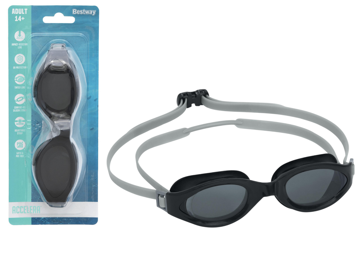 Bestway 21077 occhialini da nuoto neri