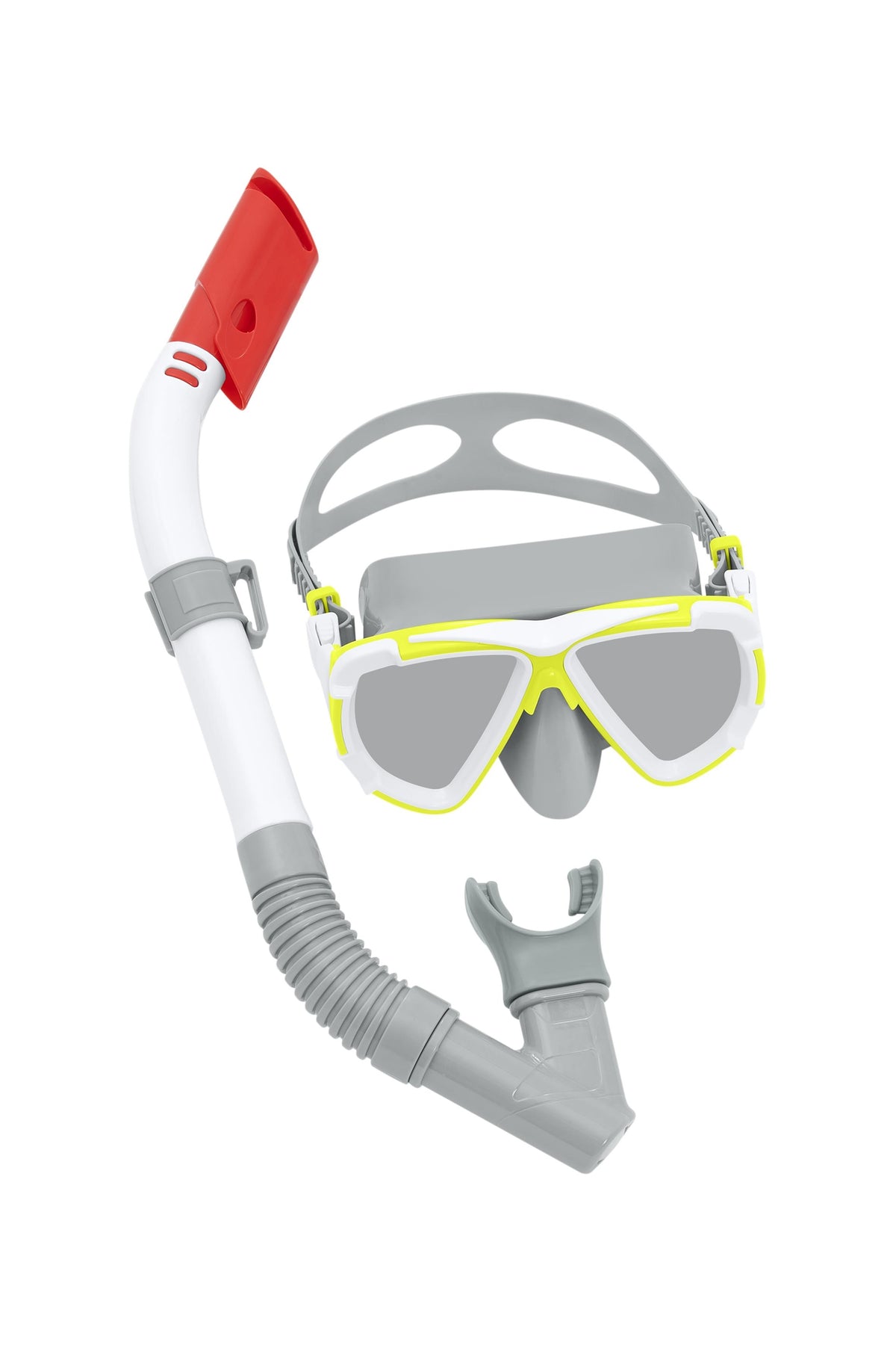 Dykset Grå Mask Snorkel Bestway 24053