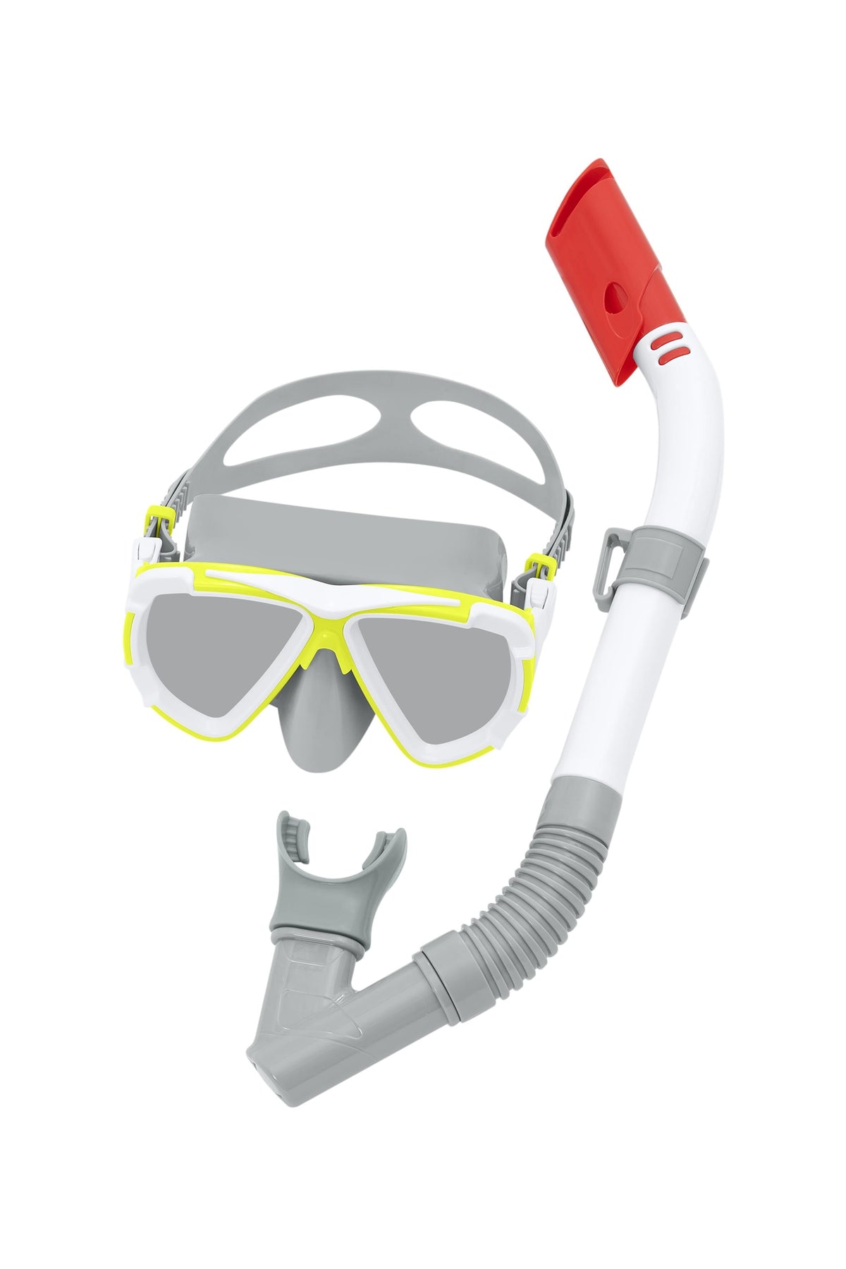 Dykset Grå Mask Snorkel Bestway 24053