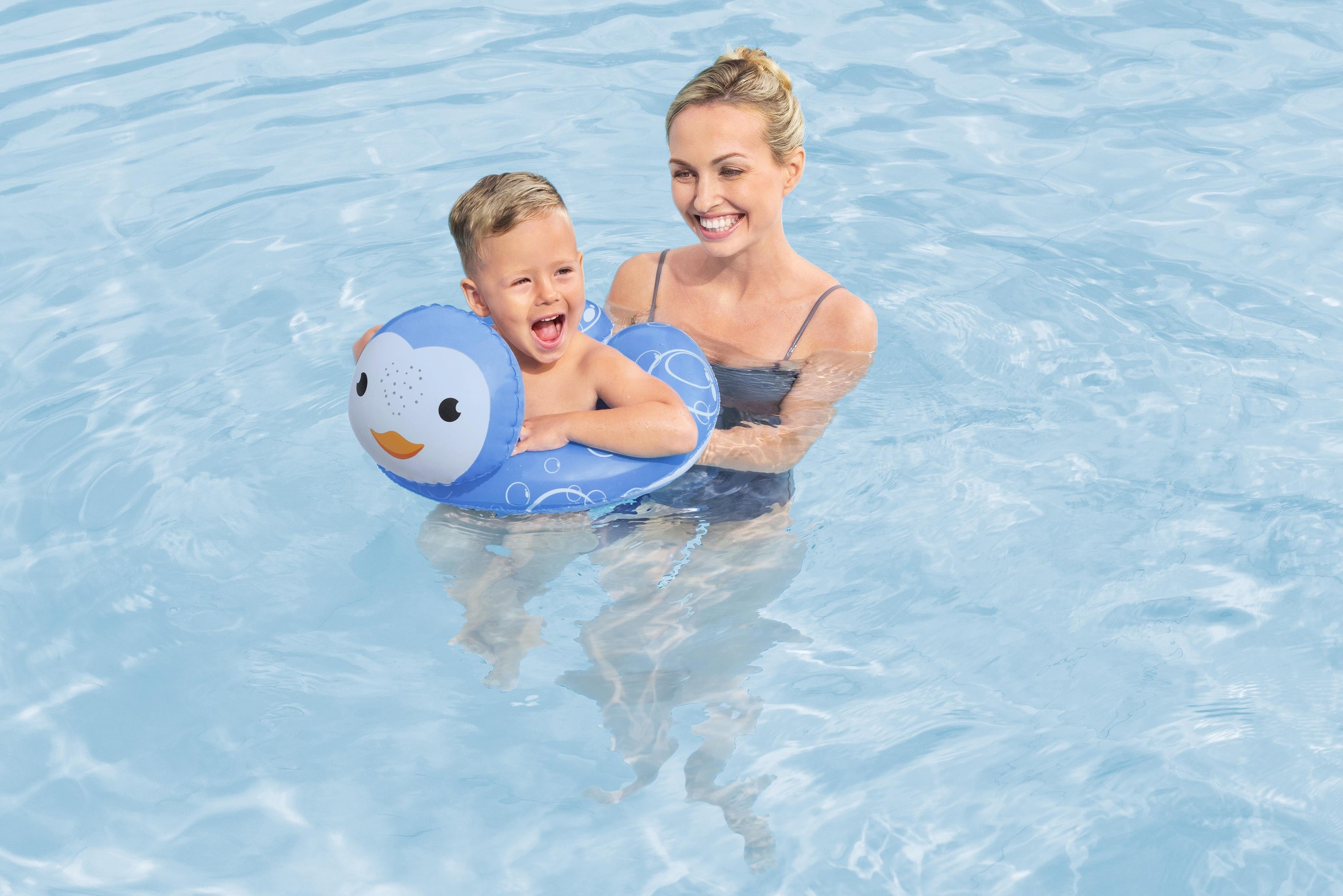 Penguin Swimming Ring 50 X 46 Cm Bestway 36405