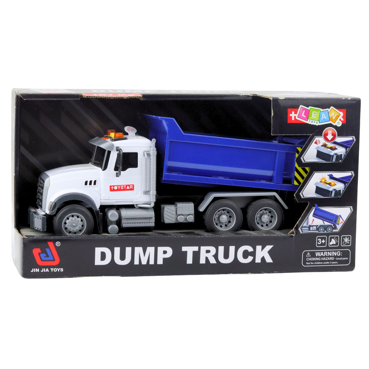 Tipper Truck Moving Box Lights Sounds Blue