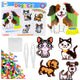 Mosaic Beads Set Dog And Cat 6000pcs