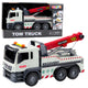 Construction Truck With Adjustable Crane Lights And Sounds White