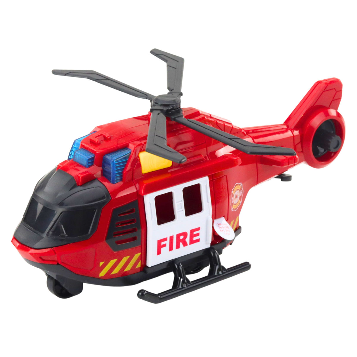 Set: Helicopter Fire Truck Fire Department Lights Sounds