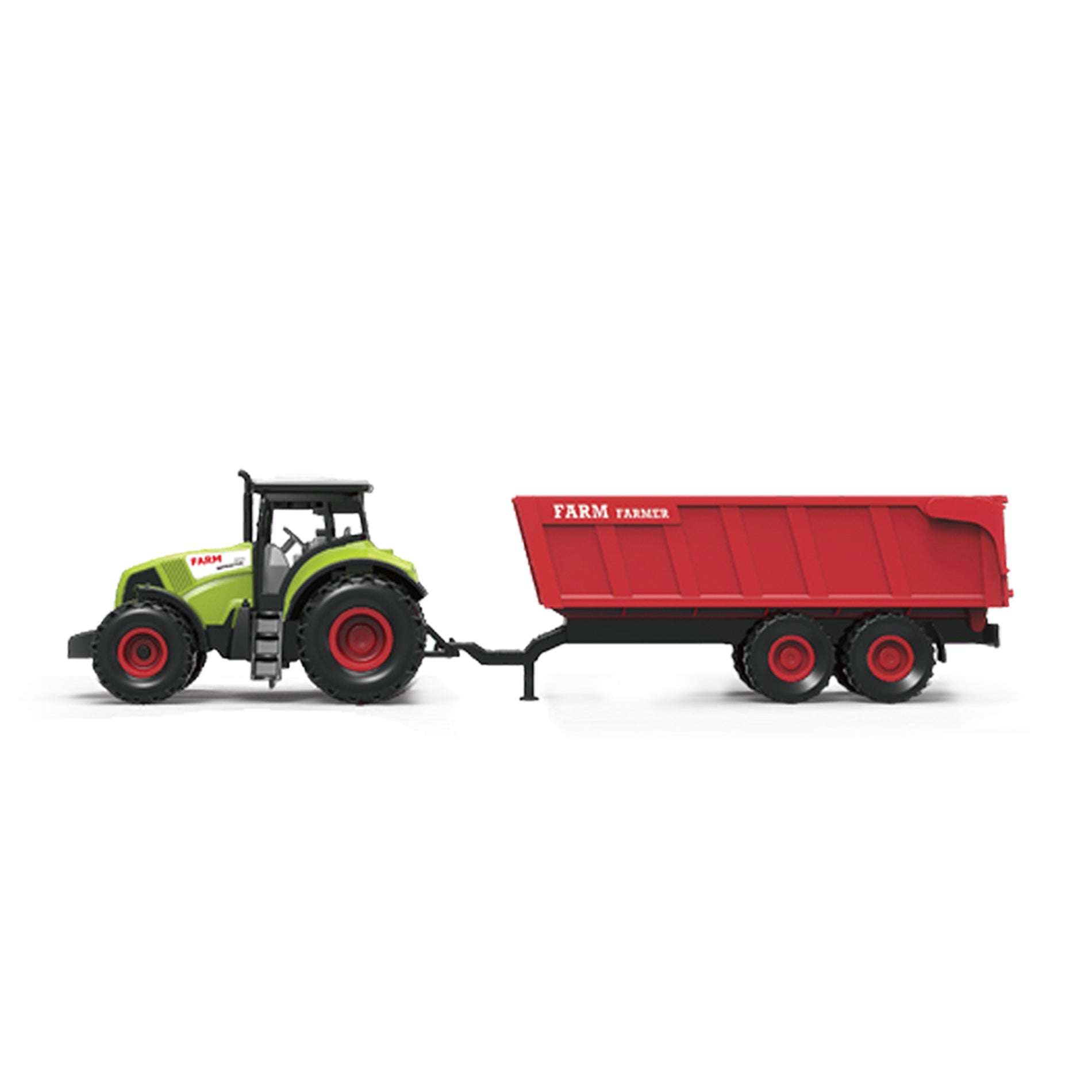 Traktor Med Sidelyd Og Lys