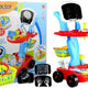Medical Cart With Accessory 22 Elements - Multi-colour