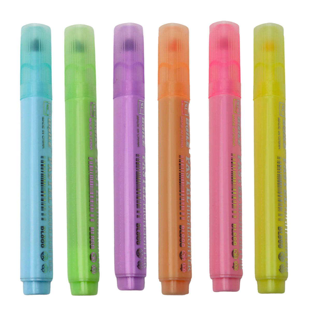 Highlighter Set School Office Colored 6pcs.