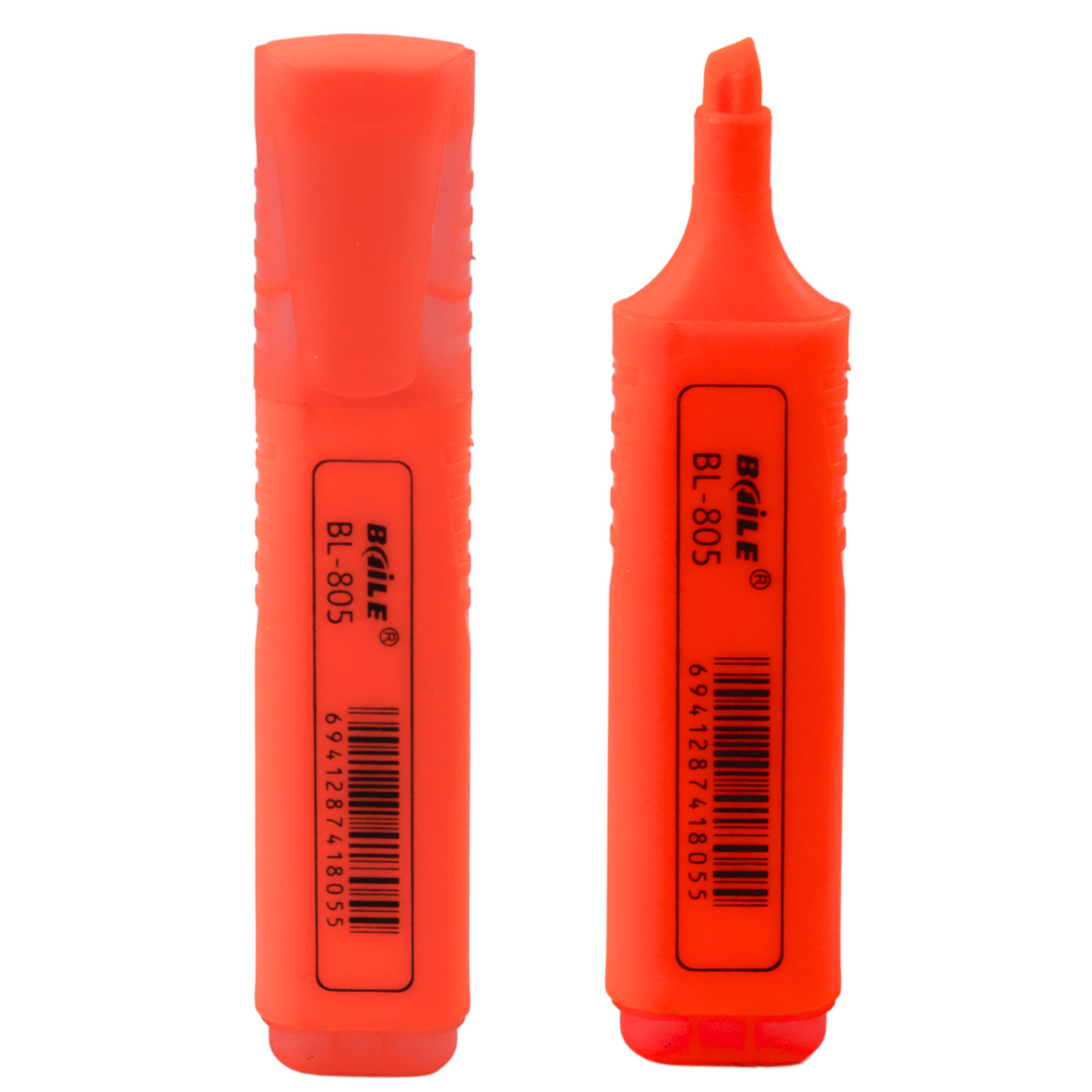 Highlighter Marker För Notes Skolkontor Neon Intense Orange