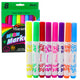 Set Of Neon Markers For School Water-based Ink Colorful 8 Pcs