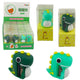 Sharpener For Thin Pencils School Office Dinosaur Green