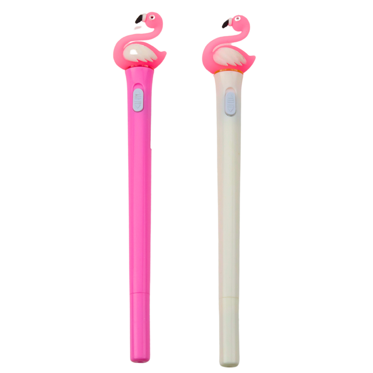 Luminous Ballpoint Pen Pink Flamingo Blue Ink 0.7mm Mix