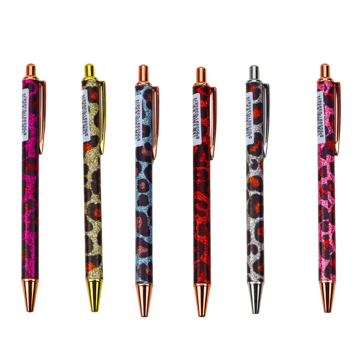Metal Ballpoint Pen Automatic Panther Blue Ink 1.0mm