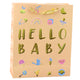 Hello Baby Gift Bag Peach 32 X 26 X 10cm