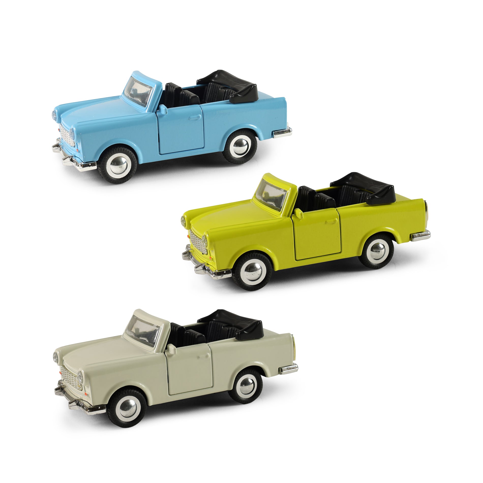 Metall-Trabant-Auto-Cabrio
